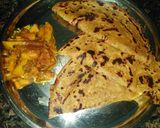 मीठा चिला (Meetha cheela recipe in hindi) रेसिपी चरण 3 फोटो