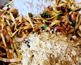A picture of step 2 of Crispy Cabbage Fritters.