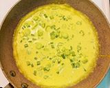 Hình bước làm 3 của món Bánh xèo phiên bản keto