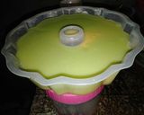 Foto langkah ke 7 dari resep Puding Brokoli Wortel.