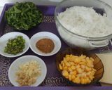 A picture of step 1 of Pesto italian rice.