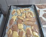 Foto del paso 8 de la receta: Postre de vainillas marmolada relleno con crema de harina y caramelo