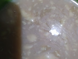 Mousse de piloncillo con jelly de guayaba