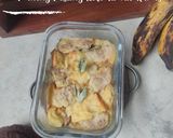 Foto langkah ke 5 dari resep Puding Pisang Roti Tawar Kukus.