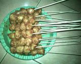 Foto langkah ke 7 dari resep Sate Pentol Tempe / Pentol Tempe Bakar ala Eka.