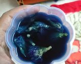 Foto langkah ke 1 dari resep Milk tea telang pakai Boba.