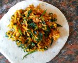 A picture of step 7 of Methi Muli bharwan paratha.