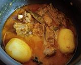 A picture of step 9 of Kolkata Style Mutton Biryani.