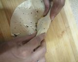 A picture of step 8 of Papad Rolls.