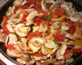 Foto del paso 2 de la receta: Pasta con setas y hortalizas