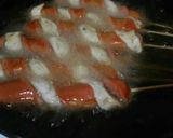Foto del paso 5 de la receta: Espirales de salchichas con masa saborizadas