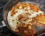 A picture of step 2 of "Creamy Shrimp Red Wine Pasta" #Cookpad.