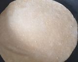 A picture of step 7 of Gol roti /chapati.