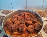 Foto del paso 12 de la receta: Albondigas de bondiola con fideos