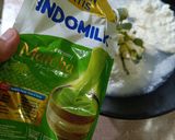 Foto langkah ke 4 dari resep Matcha Crepe Roll Cake.