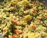 A picture of step 4 of Winter Veg Poha.