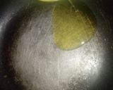 A picture of step 3 of Veggies pancake with green pea chutney.