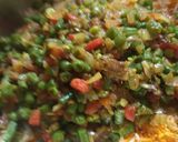 A picture of step 5 of Veg biryani.