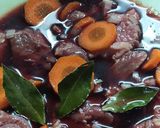 Foto del paso 1 de la receta: Boeuf Bourguignon o Roast Beef Al Vino En Olla Essen
