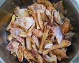 Foto langkah ke 1 dari resep Gulai Gundur ayam kampung (makanan khas Tanah Karo SUMUT).