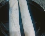 A picture of step 5 of Chicken tortillas wrap.