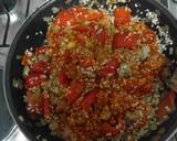 Foto del paso 4 de la receta Arroz con pimiento rojo y guisantes