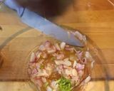 A picture of step 5 of Classic Thai Glass Noodle Salad (Yum Woon Sen) with Crispy Toppings.