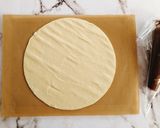 Une image de l'étape 4 de Galette des rois noisettes et chocolat.