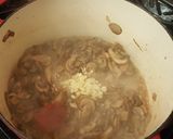 A picture of step 8 of Mushroom with Wild Rice Soup.
