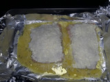Salmón en salsa de mostaza y limón