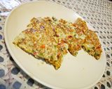A picture of step 5 of Maggi Omelette.