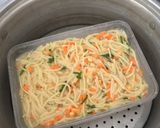 Foto langkah ke 4 dari resep Spaggetti kukus telor anti GTM.