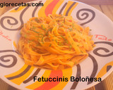Foto del paso 4 de la receta: Fetuccinis Boloñesa