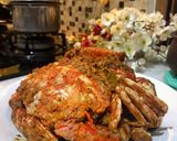 Foto langkah ke 7 dari resep Best Chili Crab Singapore (resep Chili Crab Terenak campur udang galah).