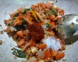 A picture of step 3 of Tomato Rice.