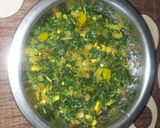 हिरव्या माठाची भाजी (hirvya mataha chi bhaji recipe in marathi) रेसिपी स्टेप 5 फोटो 