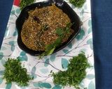 A picture of step 8 of Mix flour methi handvo.