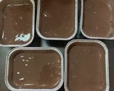 Foto langkah ke 5 dari resep Choco Cheese Silky Pudding.