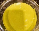 A picture of step 3 of Green moong Dosa.