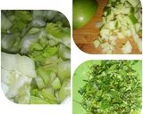 Foto del paso 1 de la receta: Ensalada de apio y manzana