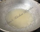 A picture of step 1 of Mysore pak.