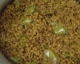 A picture of step 4 of Mirch methi dana sabzi.