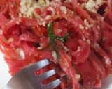 Foto del paso 4 de la receta: Fideos Spaghetti De Panqueques Y Remolacha