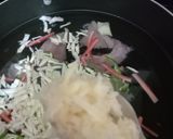 A picture of step 2 of Chicken Corn Soup 🍲🍲🍲.