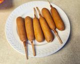 A picture of step 1 of Brad's corny beans and weenies.