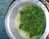 A picture of step 1 of Managu with ugali #authormarathon.