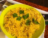 A picture of step 5 of Punjabi chana dal khichdi.