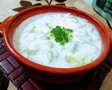 A picture of step 5 of Cucumber Raita.