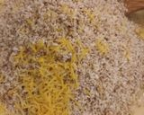 Gluténmentes, tejmentes diókrémes szelet recept fázis 1 fotója