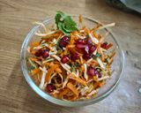 A picture of step 3 of Cabbage carrot tangy salad.